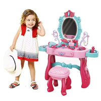 (Net)Table And Chair Makeup Beauty Children Dresser