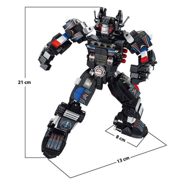 Fire Truck SWAT Cart Pioneer Robot Figure Building Block Toy