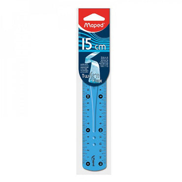 (NET) Maped Ruler 15cm Twist n Flex