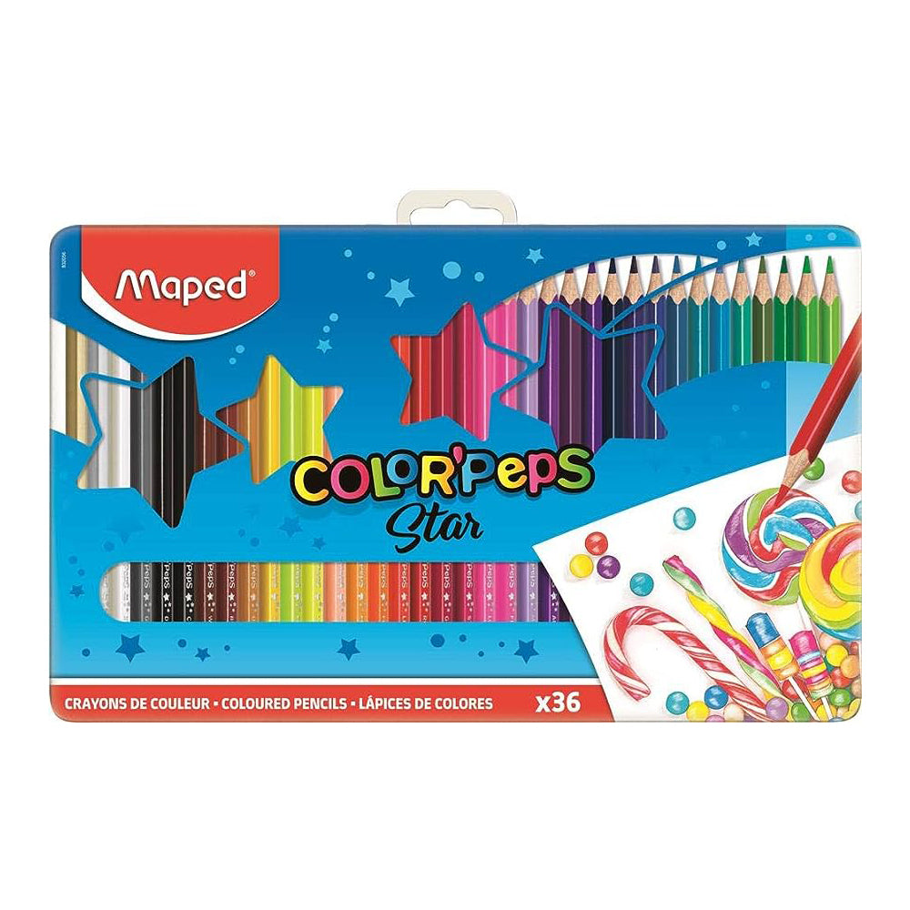 Color Peps Set (NET) Maped Color Peps Metal Set 36Col