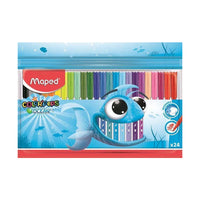 (NET) Maped Color Peps FeltTip Ocean 24 Color