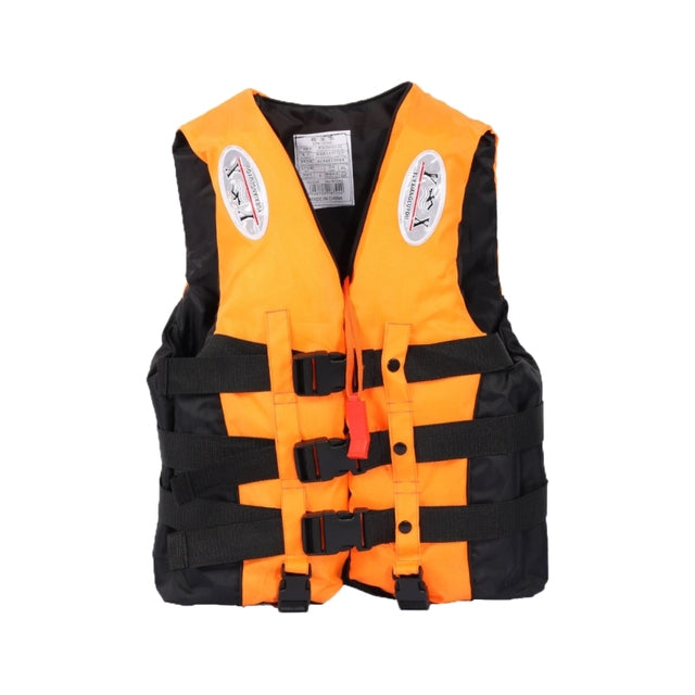 Life Jacket Water Sports Safety Vests Surfing Swimming Buoys Lifeguard with whistle Medium