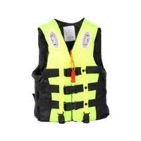 Life Jacket Water Sports Safety Vests Surfing Swimming Buoys Lifeguard with whistle Large