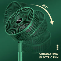 Mini Portable Fan USB  Folding Fan Telescopic Desktop Table Cooling Fan for Office
