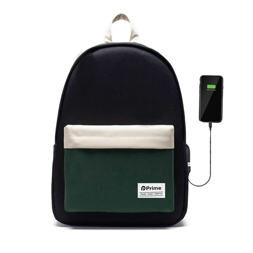 Prime 17 Inch BackPack with USB Charging Port / PB-059