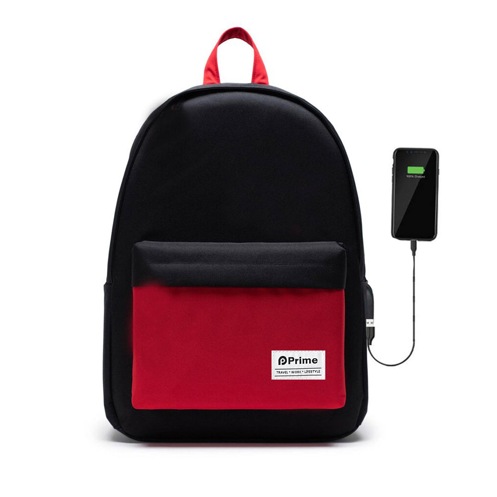 Prime 17 Inch BackPack with USB Charging Port / PB-060