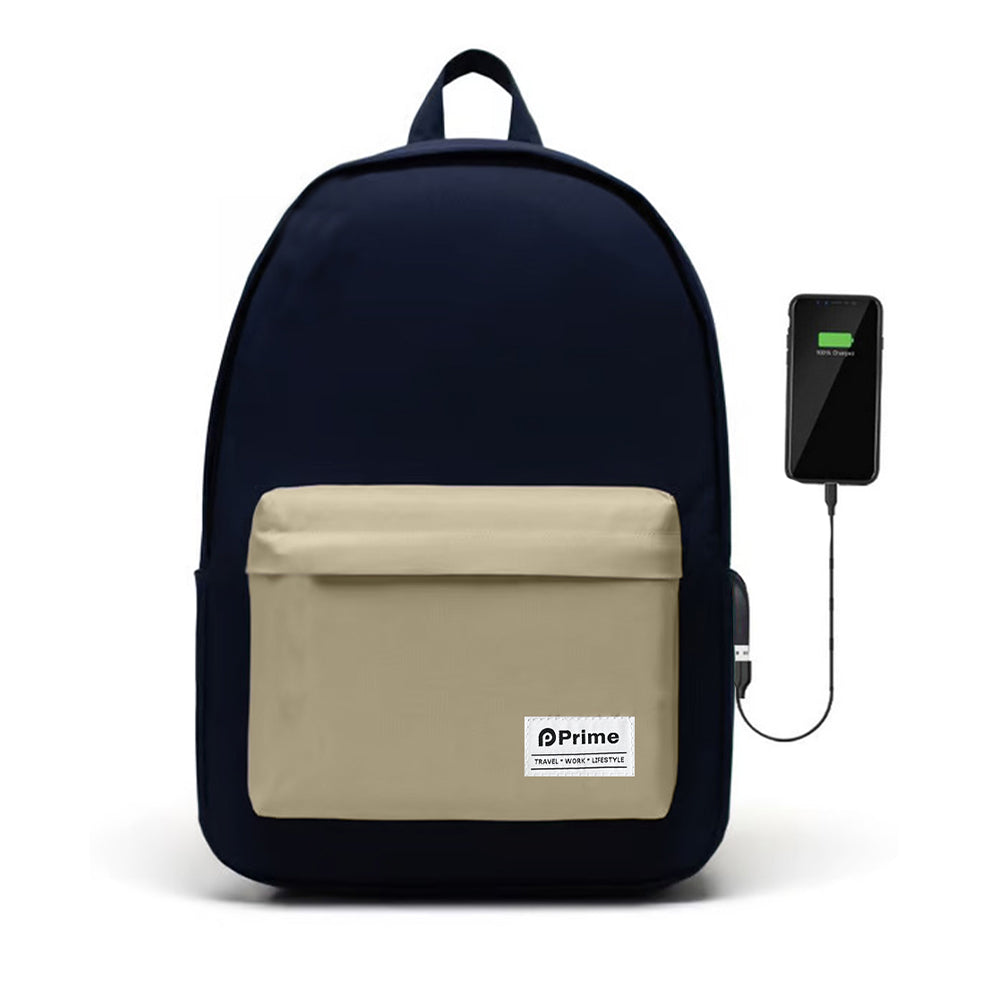 Prime 17 Inch BackPack with USB Charging Port / PB-061