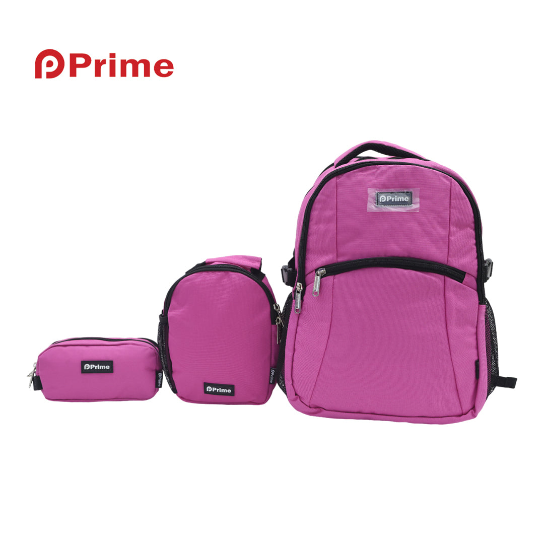 Prime Backpack Set Of 3 Pcs / PM-030