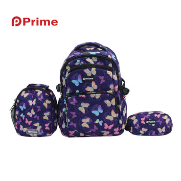 (NET) Prime Backpack Set Of 3 Pcs / PM-043