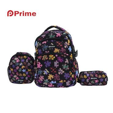 (NET) Prime Backpack Set Of 3 Pcs / PM-044