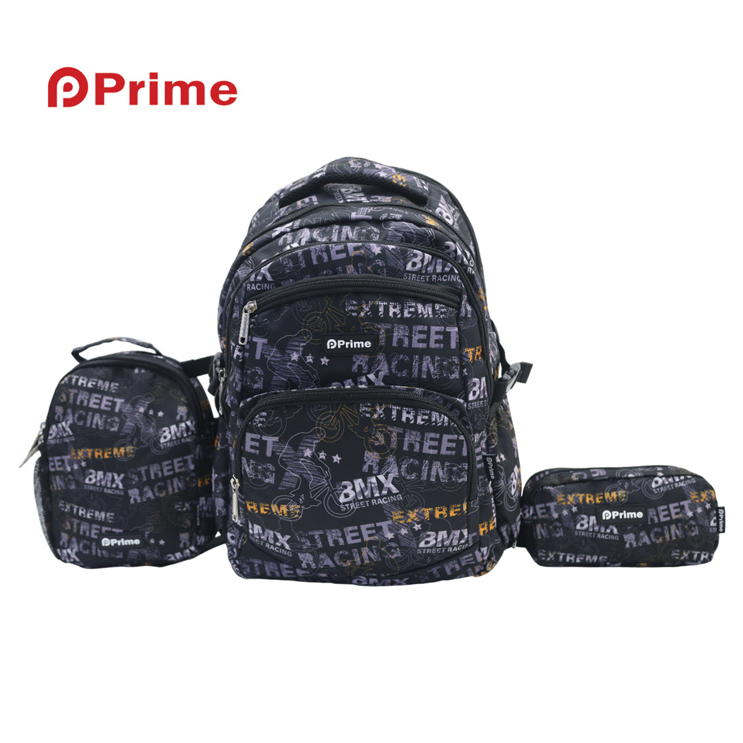 (NET) Prime BackPack Set Of 3 Pcs / PM-047