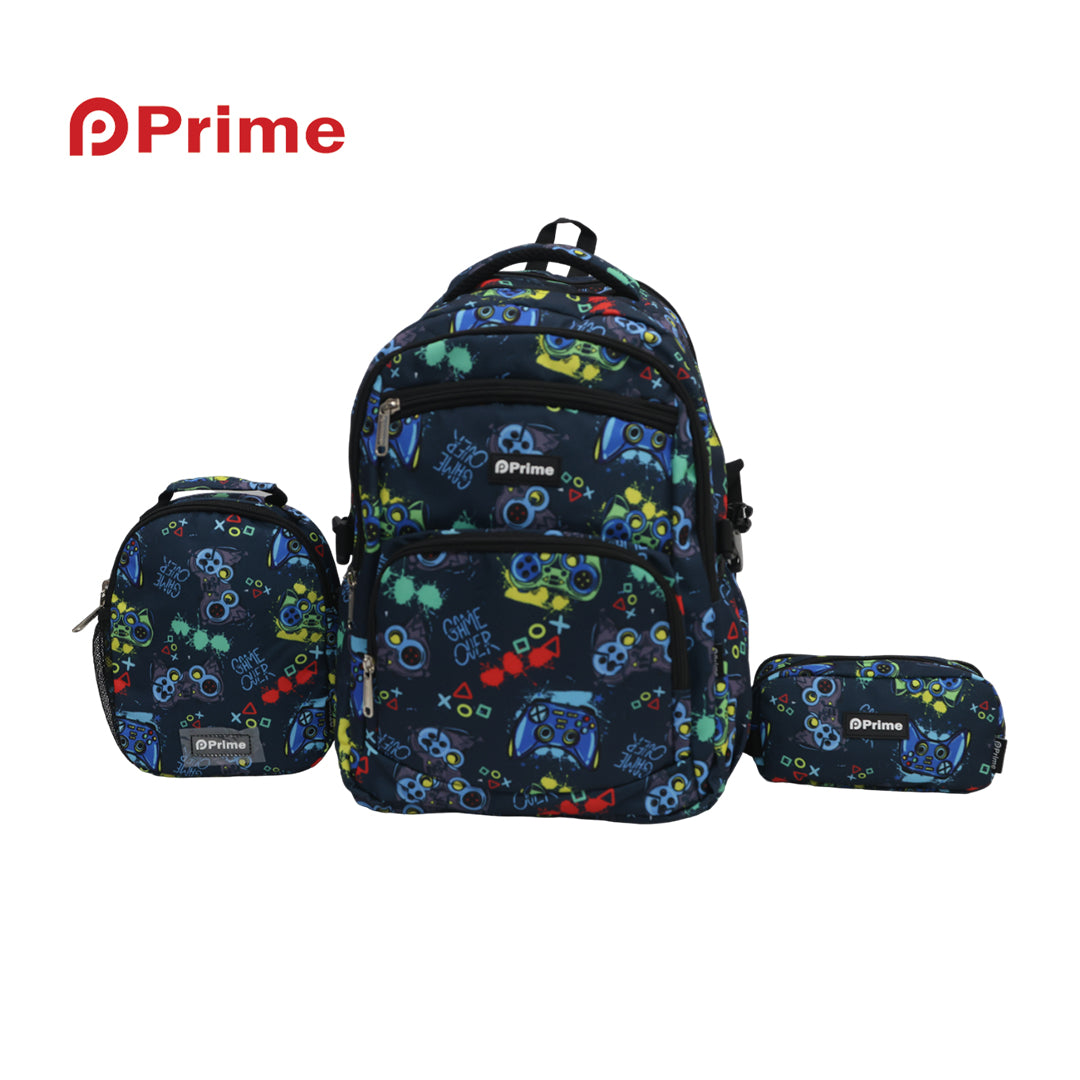 (NET) Prime Backpack Set Of 3 Pcs / PM-052