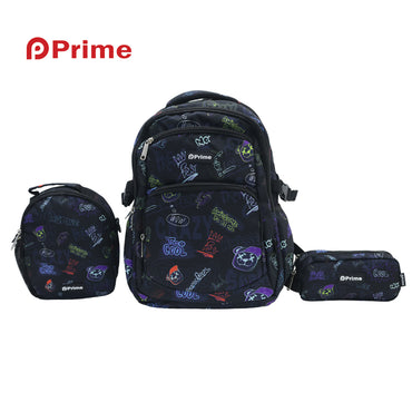 (NET) Prime Backpack Set Of 3 Pcs / PM-057