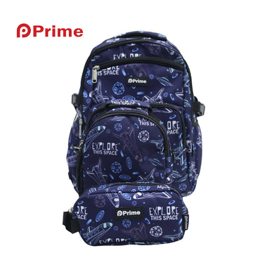 (NET) Prime Backpack Set Of 3 Pcs / PM-058