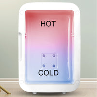 (Net) 4 Liter Mini Fridge Portable Cooler Warmer Makeup Skincare Refrigerator