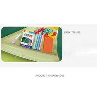 Children's magnetic drawing board magnetic writing board colorful scribble home erasable stand type drawing - Dinosaur