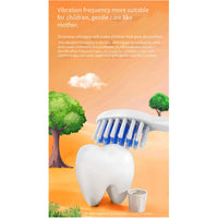 Child Acoustic Electric Battery Toothbrush Kid Cartoon