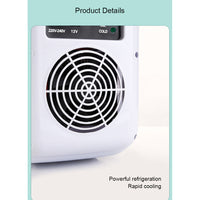 (Net) 4 Liter Mini Fridge Portable Cooler Warmer Makeup Skincare Refrigerator