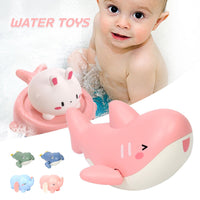 Baby Bath Wind Up Cute Whale Water Floating Toy / 5646546548733