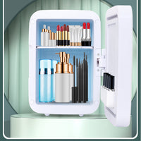 (Net) 4 Liter Mini Fridge Portable Cooler Warmer Makeup Skincare Refrigerator