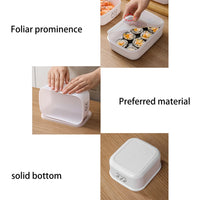 Multi-Purpose 900ml Stackable Food Storage Box with Lid Large Capacity Fresh Food Preservation Case for Vegetables Fruits Kitchen Gadget