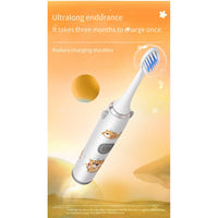 Child Acoustic Electric Battery Toothbrush Kid Cartoon