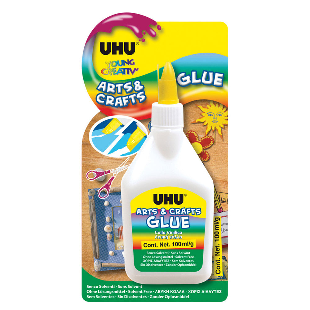 (NET)UHU Glue White Craft           100g BL