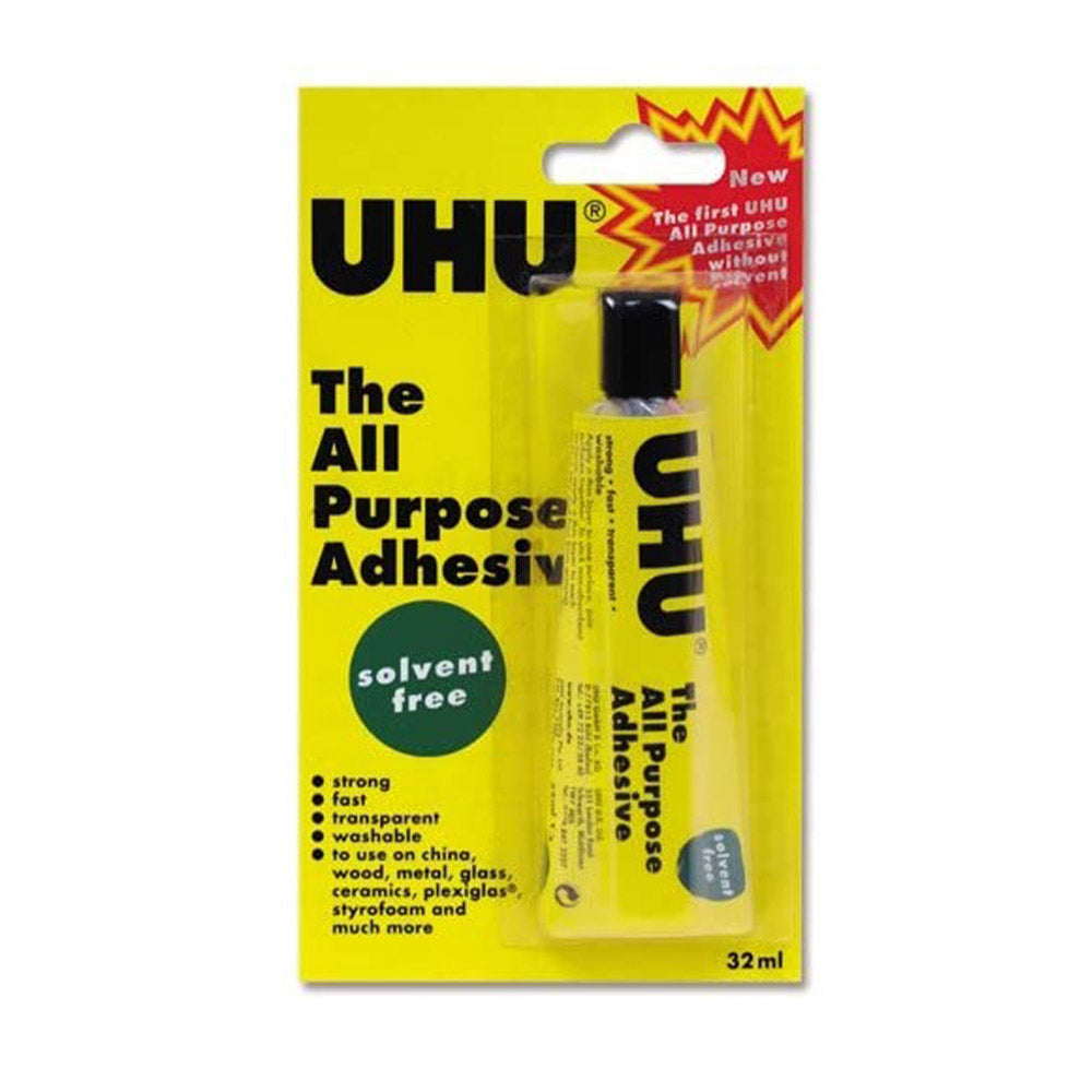 (NET)UHU Glue All Purpose Solv. Free  35ml BL