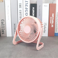 New 360 Rotating USB Desktop Fan Mini Adjustable Portable Mini Electric Fan Summer Plug in Strong Table Fan Strong Wind ceiling fan