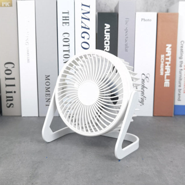 New 360 Rotating USB Desktop Fan Mini Adjustable Portable Mini Electric Fan Summer Plug in Strong Table Fan Strong Wind ceiling fan