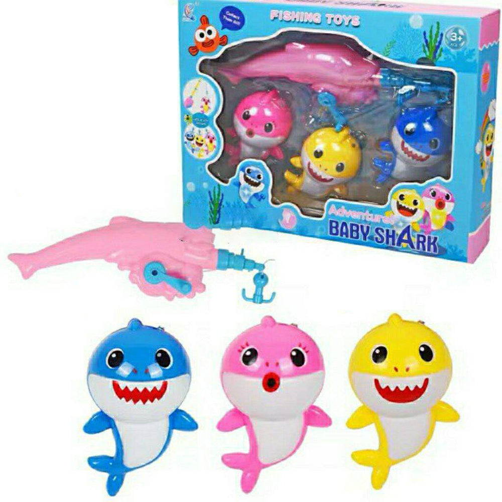 Baby Shark Fishing Toys Magnetic Fishing Game