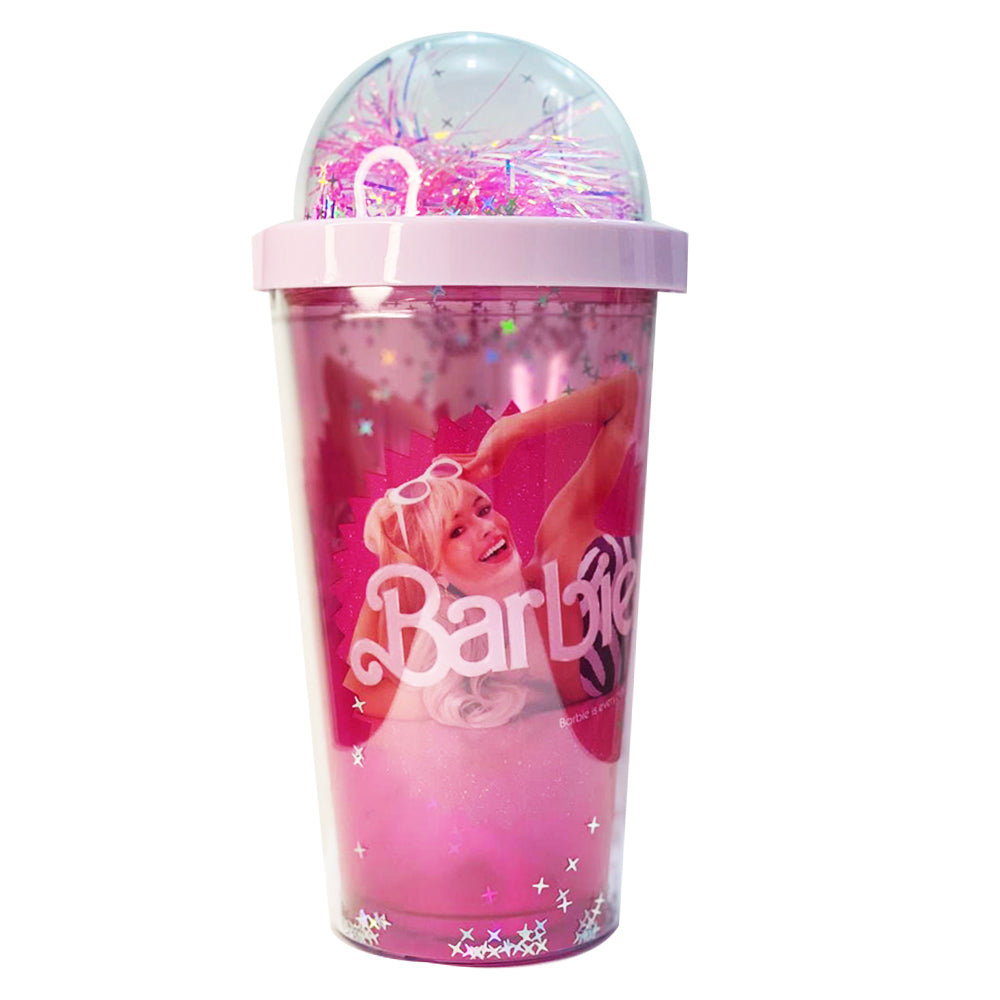 (NET)Barbie Plastic Cup 450ml