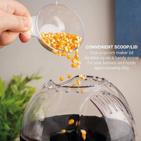 (Net) Electric Mini Popcorn Machine Oil-Free