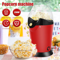 (Net) Electric Mini Popcorn Machine Oil-Free