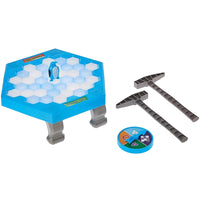 Break Ice Block Hammer Penguin Trap Game