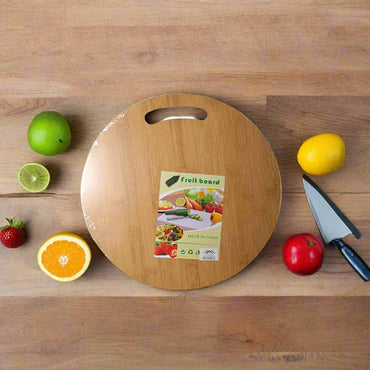 Bamboo Round Cutting Board