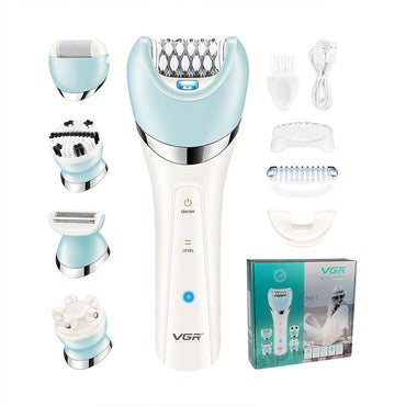 (NET)VGR Epilator for women for body, for face, for armpits, for heels, for depilation, for shaving / V-703