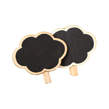 Wood Chalkboard with Blackboard Clip 2 pcs