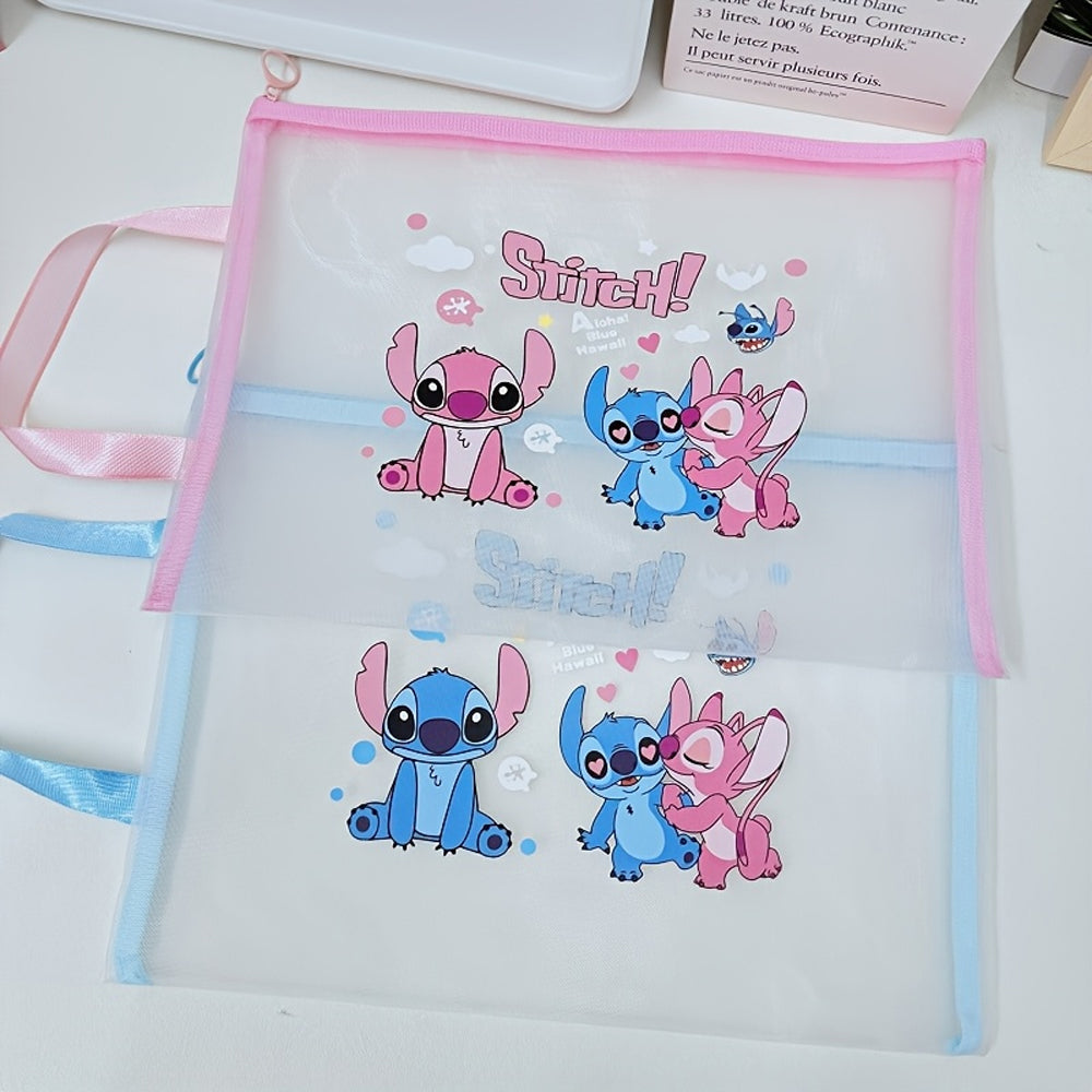 Stitch Transparent Document Bag