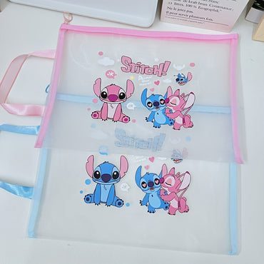 Stitch Transparent Document Bag