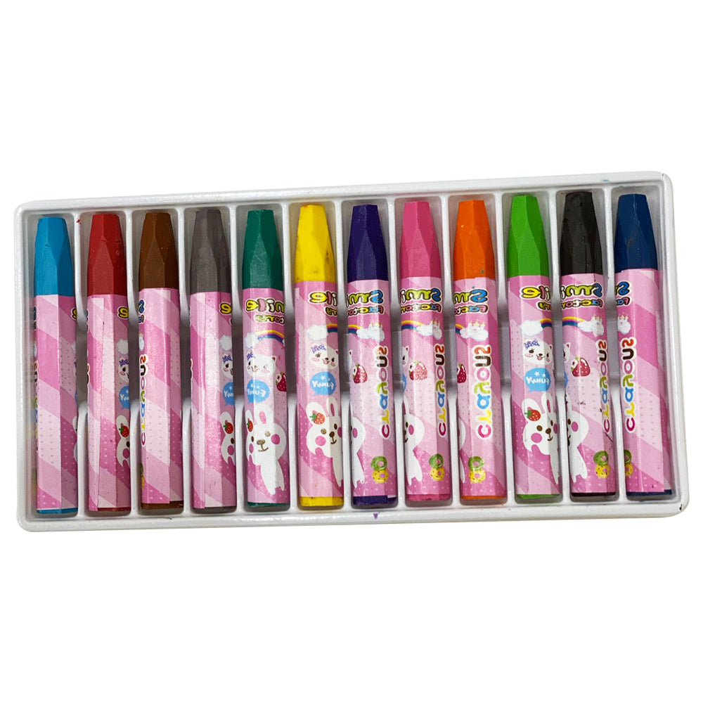 Color Oil Painting Stick Set Of 12 Pcs