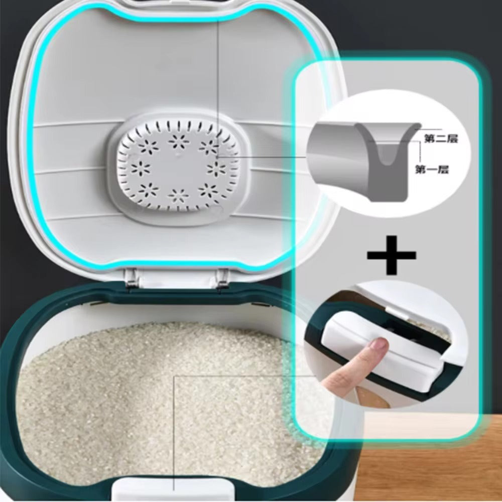 Vertex Rice Box (NET) Kitchen Rice Storage Box