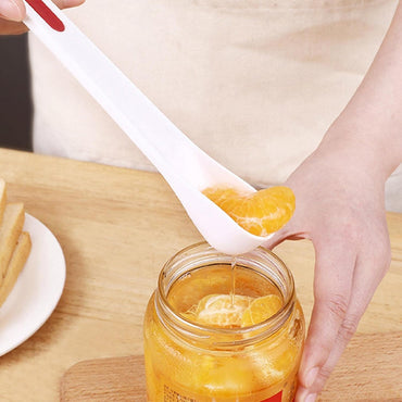 (net) 2-in-1 Portable Small Slotted Spoon & Fork