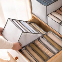 (net) Clothes Organizer 8 Divisions With Handle