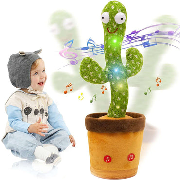 (Net) True Bucks Cactus Talking Toy Dancing Cactus