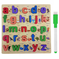 Preschool Alphabet Number Puzzle with Whiteboard - Your Child's Gateway to Early Learning