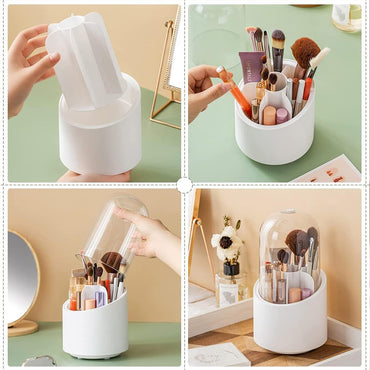 360 Rotating Makeup Brush Holder