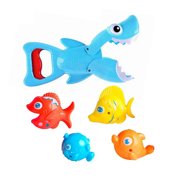 Baby Bath Toys Shark Grabber