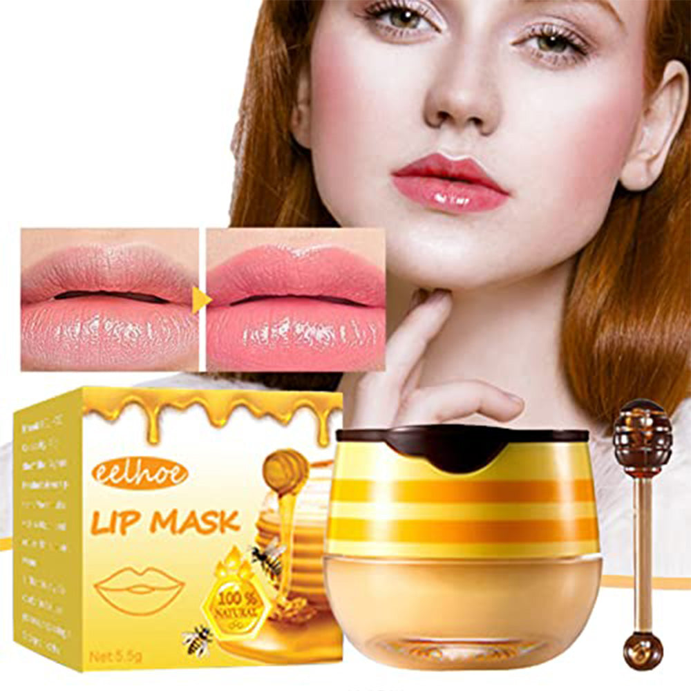 (NET) Honey Lip Gloss Supplies Kit for Teen Girls Lip Mask 5.5g