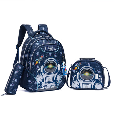 (NET) Astronaut Backpack  Set Of 3 Pcs